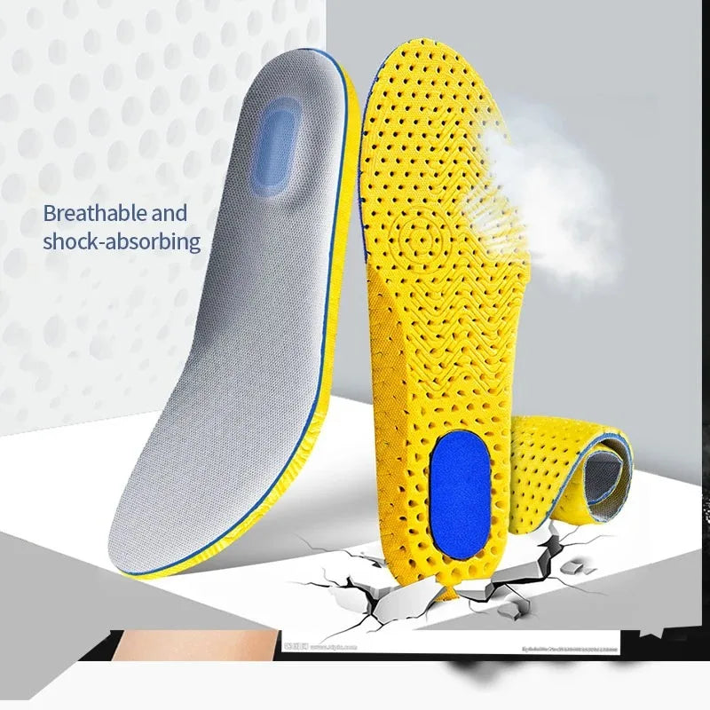 3 Pairs Cushioned Comfortable Breathable Memory Foam Sports Insoles