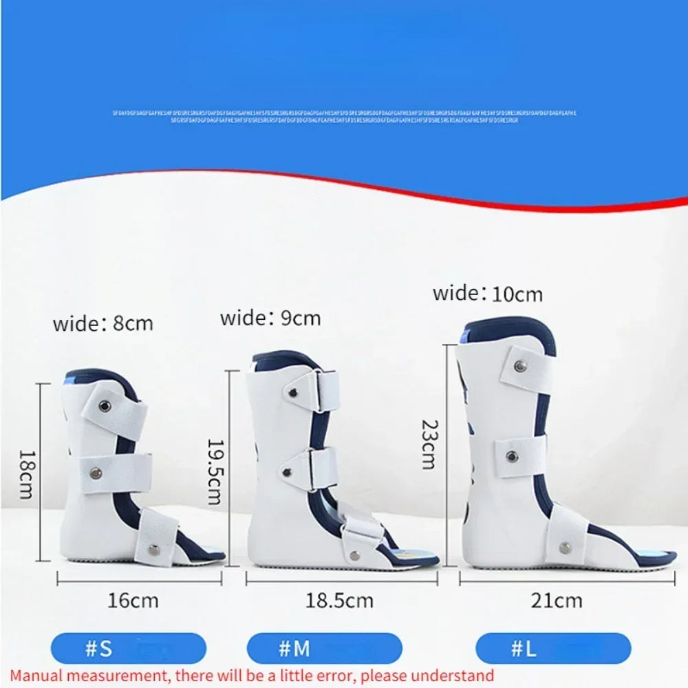 Children Ankle Joint Fracture Fixation Brace Kid Foot Drop Support Splint Varus Valgus Orthotics Ankle Fracture Sprains Recovery Band New